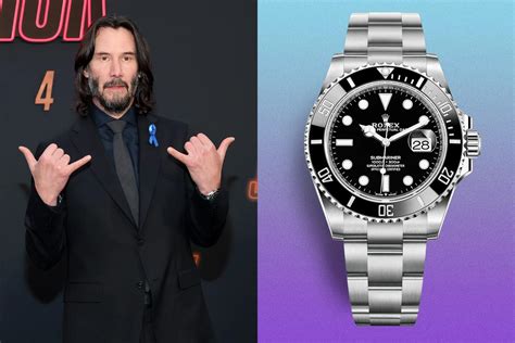 rolex submariner keanu|keanu reeves submariner.